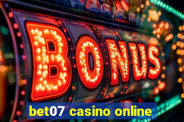 bet07 casino online